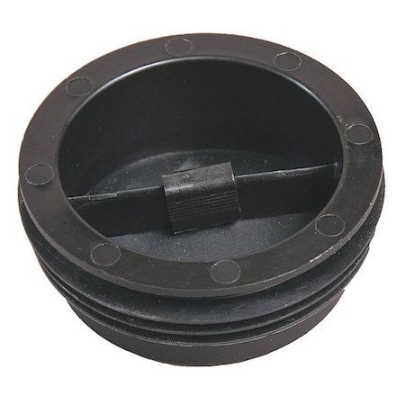 Trap-Tite Drain Seal, Black, Polypropylene, 1-1/4" H 69430