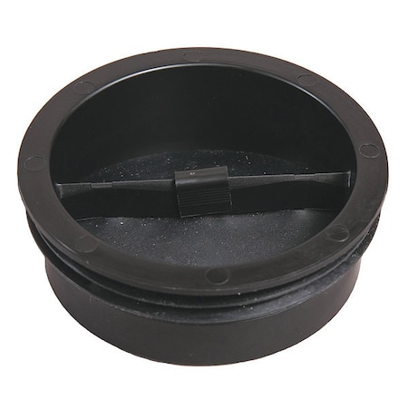 Trap-Tite Drain Seal, Black, Polypropylene, 1-7/16" H 69440
