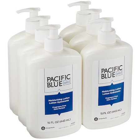 Georgia-Pacific Hand/Body Lotion, Pump Bottle, 443mL, PK6 43461