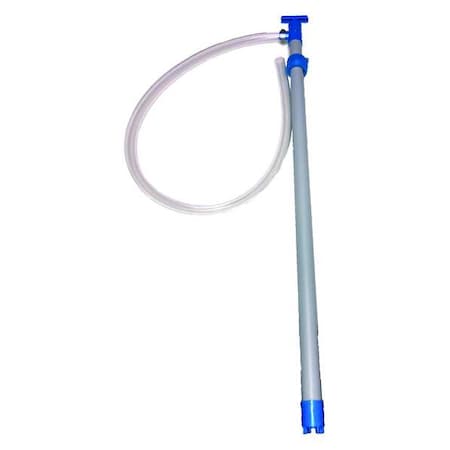 Action Pump Hand Drum Pump, Piston, PVC, 5 gpm, 10 psi ACT2873