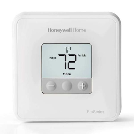 Honeywell Home Low Voltage Thermostat, 1 H 1 C, Hardwired/Battery