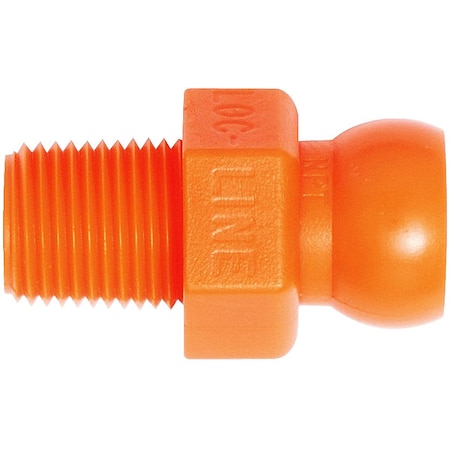 Loc-Line Connector, 1.04 in, 170 Degrees F, 50PK 49425