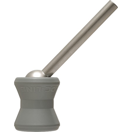 Loc-Line Round Nozzle, 0.117" Hole dia., PK10 49486-G