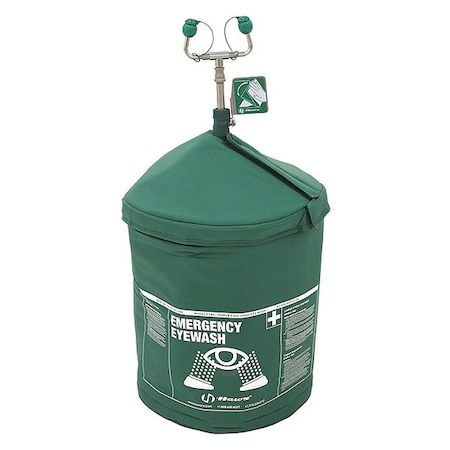 Haws Pressurized Portable Eyewash, Pressurized, 15 gal Tank Capacity, Portable, 40 in H., 20 in W 7603TH