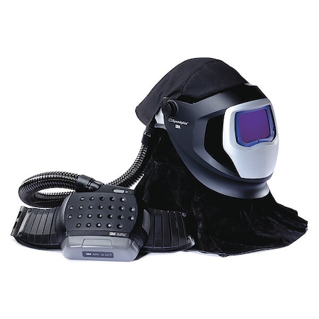3M Welding Helmet Kit, Universal, Black 38-1101-30iSW