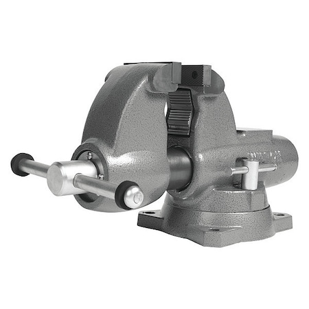 Wilton Combination Vise, Serrated Jaw, 9 1/8" L C0