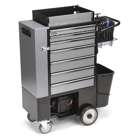 Flexcart Black, Light Duty, Tool Utility Cart FC-100CSWAT