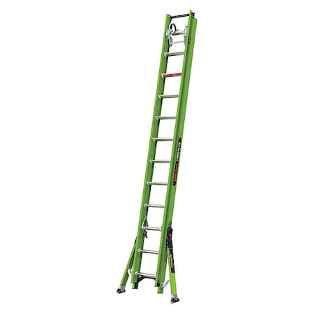 Little Giant Ladders Fiberglass Extension Ladder, 300 lb Load Capacity 18424