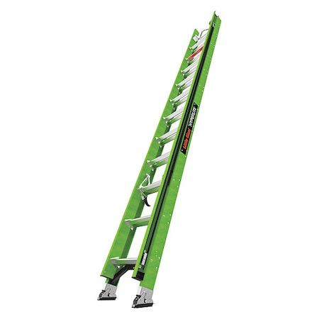 Little Giant Ladders 24 ft Fiberglass Extension Ladder, 300 lb Load Capacity 18724-186