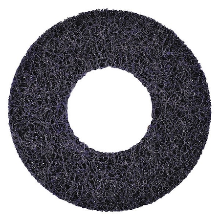 Scotch-Brite 7" dia. Purple 100 grit Extra Coarse Silicon Carbide Quick Change Disc 7100177515