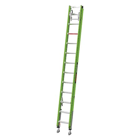 Little Giant Ladders 24 ft Fiberglass Extension Ladder, 300 lb Load Capacity 17524-264V