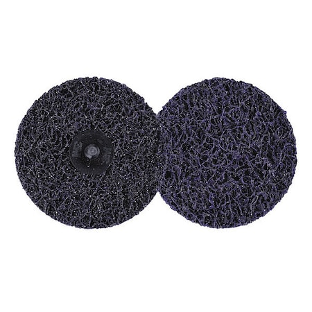 Scotch-Brite 4" dia. Type 3 100 grit Extra Coarse Silicon Carbide Quick Change Disc 7100176094
