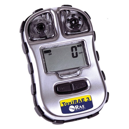Honeywell Single-Gas Detector, Audible, Vibrating, Visual, 2 yr Battery Life G01-0102-010
