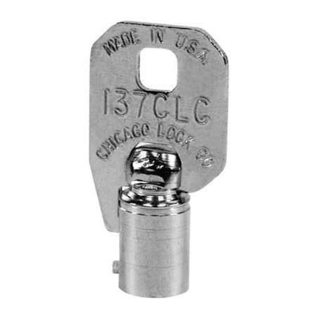 Compx Chicago Circular Key Blank D137-CLC