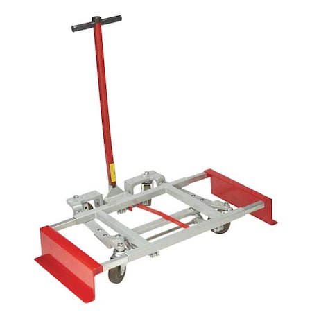 Raymond Products Desk Mover, 600 lb. Cap, 16"D x 40"W x 6-1/4"H 4108