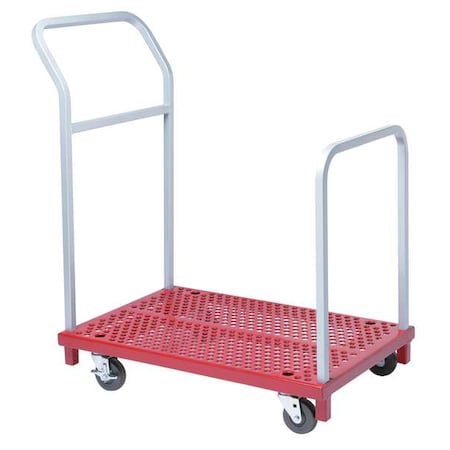 Raymond Products Platform Truck, 850 lb, Steel, 36 in L 3941
