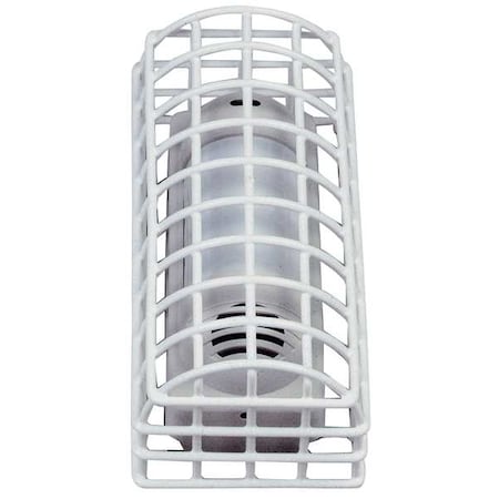Safety Technology International Motion Detector Guard, Steel, Surface Mount, 4 in W x 8 3/4 in H x 3 3/4 in D, White STI-9622