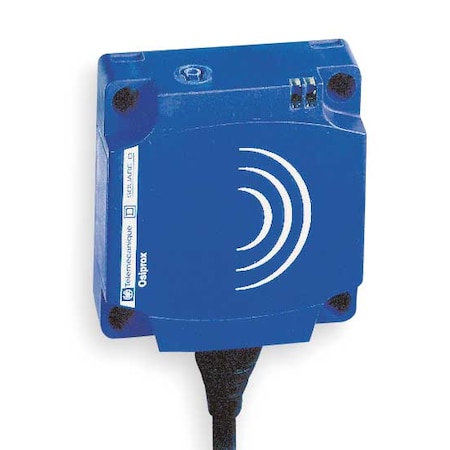 Telemecanique Sensors Inductive, Rectangular Proximity Sensor, PBT, 2 m, Bare Wire, 2 Wires, Shielded XS8C1A1MAL2