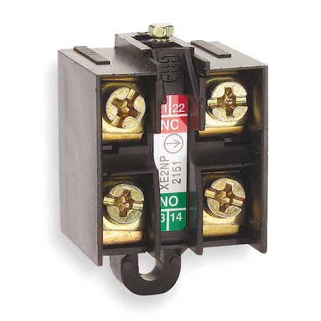 Telemecanique Sensors Replacement Contact Block, 1NO/1NC XE2NP2151