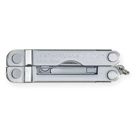 Leatherman Scissor Multi-Tool, Silver, 10 Tools 64010103K