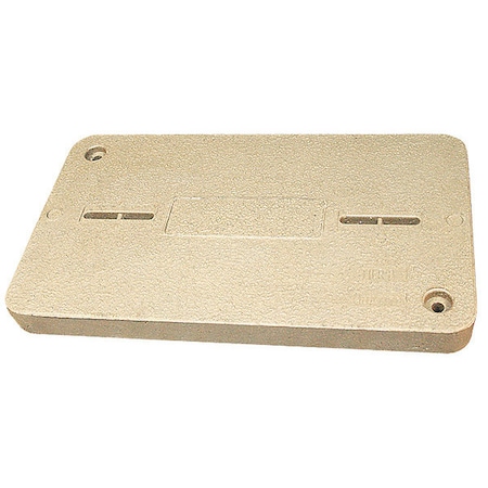 QUAZITE Underground Enclosure Cover, 2 in H, 23-1/4 in L, 13-3/4 in W PG1324CA0009