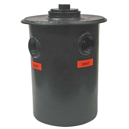 Orion Dilution Tank, 30 Gallons, 3 In FIP, Poly 4-332-30
