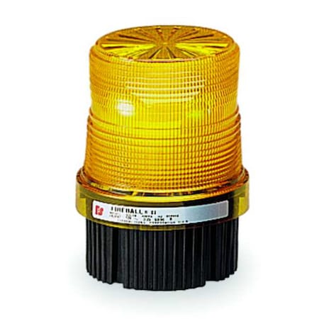 FEDERAL SIGNAL Warning Light, Strobe Tube, Amber, 120VAC FB2PST-120A