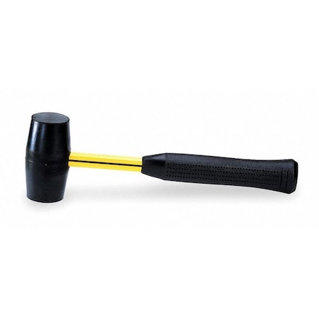 Nupla Mallet, Rubber, 0.5 Lb, Fiberglass 13110