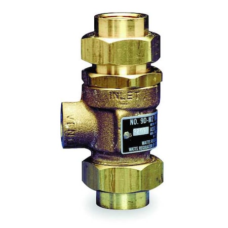 Watts Dual Check Valve, Bronze, FNPT Union, 3/4 in 9D-M2-3/4"