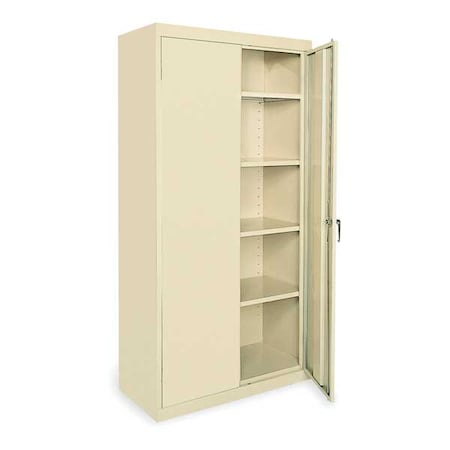 Sandusky Lee CA41362472-04 Classic Series Storage Cabinet with Adjustable Shelves, 36" W x 24" D x 72" H, Tropic Sand