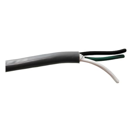 Carol Portable Cord, STOW, 14 AWG, 3 C, Gray, PVC, Stranded, 600V, Indoor/Outdoor, 50 ft 86973.10-50
