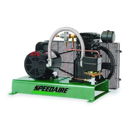 Speedaire Electric Air Compressor, 3 HP 4B243