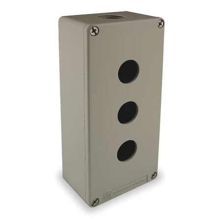 Schneider Electric Pushbutton Enclosure, 22mm, Metal XAPG39503