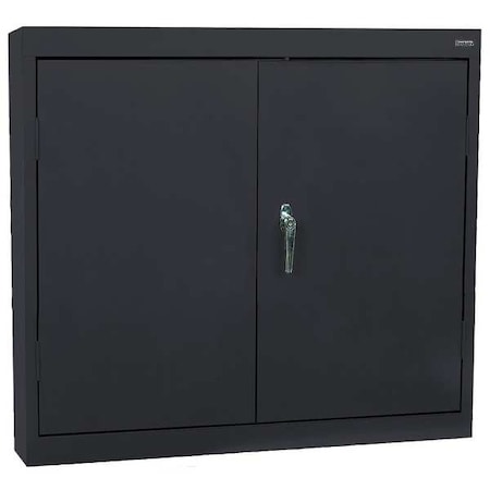 Sandusky Lee Wall Mount Cabinet, Welded, Black WA21301230-09 | Zoro