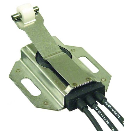 Cpi Water Proof Limit Switch, Lever, Roller, SPDT, 5A at 120V AC, Actuator Location: Top E1134-505