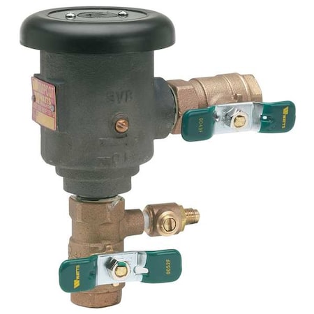 Watts Anti-Siphon Backflow Preventer, Watts 008 1/2 LF 008PCQT-1/2"