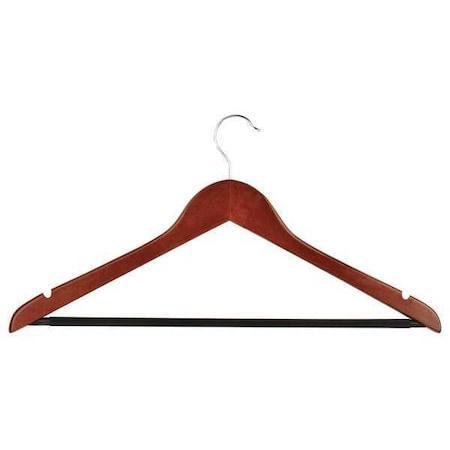 Honey-Can-Do Wood Suit Hanger, Cherry, PK24 HNG-01335