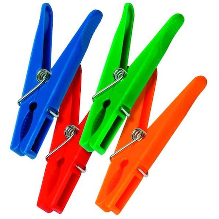 Honey-Can-Do Clothespins, Plastic, PK24 DRY-01390