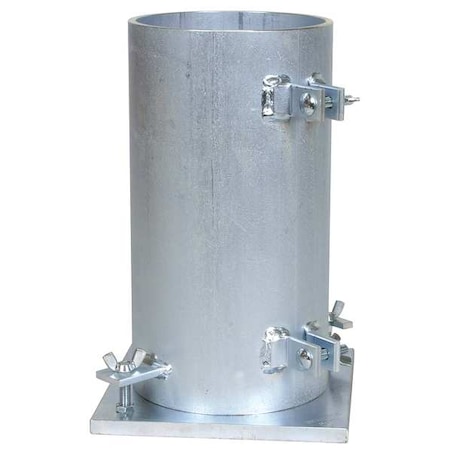 Humboldt Cylinder Mold, Diameter 6 In, Height 12 In 5DNU9