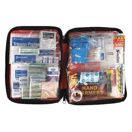 American Red Cross Emergency Preparedness Kit, Nylon Bag, 106 Components, 24 People Served RC-562