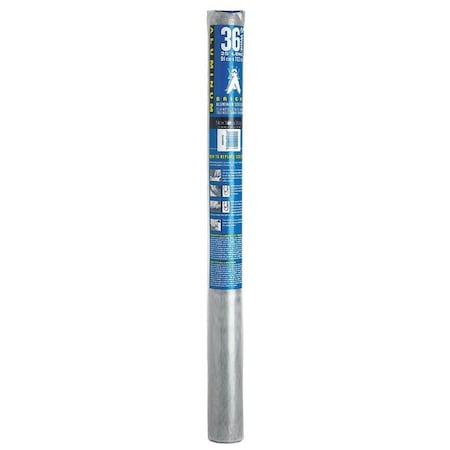 Adfors Replacement Screen, Aluminum, 48 in W, 7 ft L, 0.011 in Wire Dia, Bright FCS9224-M