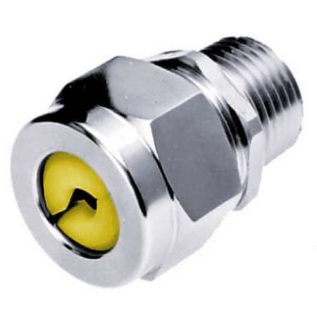 Hubbell Wiring Device-Kellems Liquid Tight Connector, 1 in., Yellow SHC1098ZP