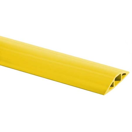 HUBBELL WIRING DEVICE-KELLEMS Cable Protector, 1 Channel, Yellow, 5 ft. L FT3Y5