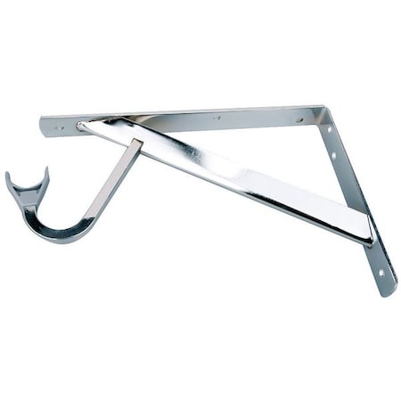 John Sterling Shelf and Rod Bracket, Steel RP-0495-CH