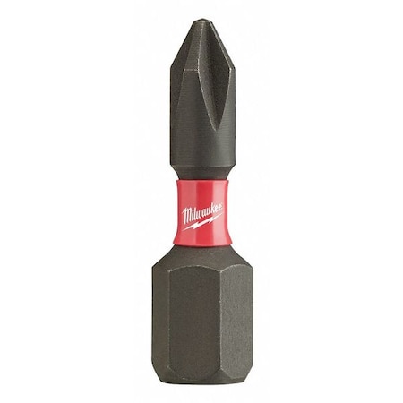 Milwaukee Tool Shockwave 1" Impact Phillips #1 Insert Bits, 2 pk. 48-32-4411