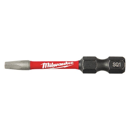 Milwaukee Tool SHOCKWAVE 2 in Impact Square Recess No. 1 Power Bit 48-32-4471