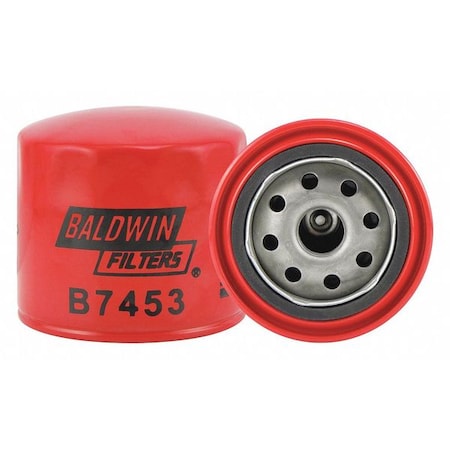 Baldwin Filters Oil Fltr, Spin-On, 3-3/8"x3-11/16"x3-3/8" B7453