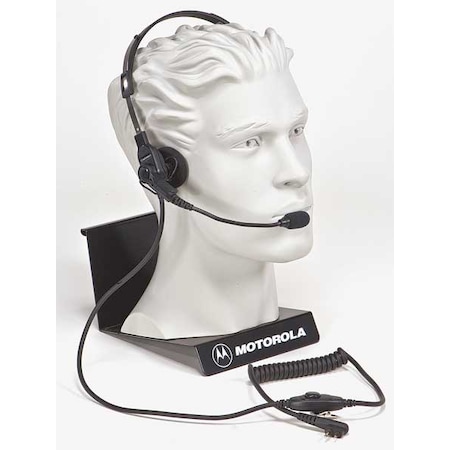 Motorola Headset, Over the Head, On Ear, Black RMN4016B