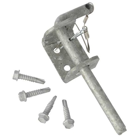 Ranger Lock Padlock Guard, Hardened Steel, Blk, 2"L RDIN-00