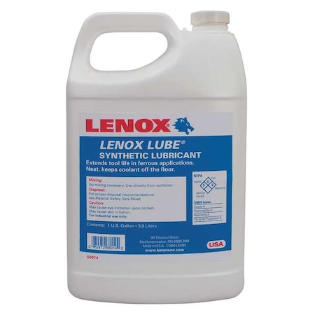 Lenox Cutting Oil, 1 gal, Can 68014